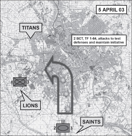 MAP 24. Thunder Run I