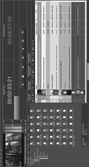 Figure 18.2 (Plate 24) Automated Playout System (XeusMedia Technology) Figure 18.2 (Plate 24)