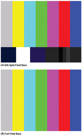 Plate 6 (Figure 7.2) Color Bar Displays