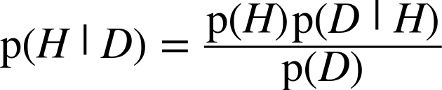 The odds form of Bayes’s theorem