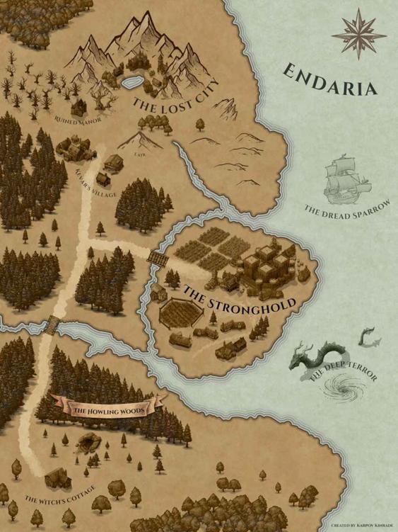 Map of Endaria