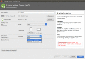 Virtual Device Configuration, Showing Use Host GPU Checkbox