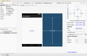 Android Studio Graphical Layout Editor