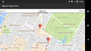 Multiple Maps V2 Maps in a ViewPager