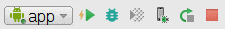 Android Studio Run Controls