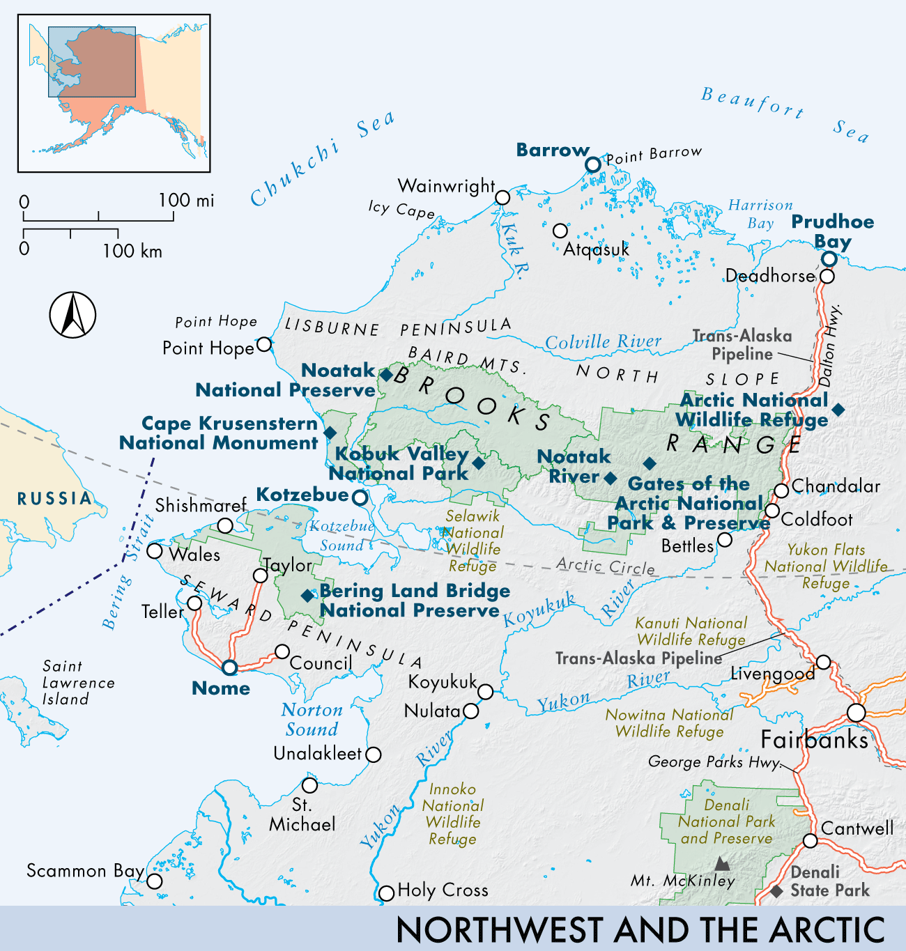 Northwest and the Arctic