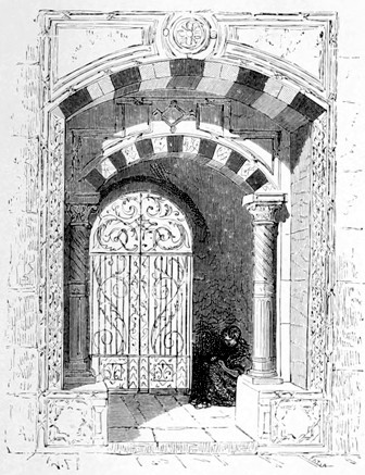 THE GATEWAY OF A SPANISH MANSION. Page 26.