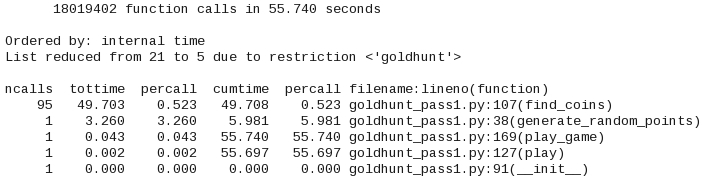 Gold Hunt optimization – Pass one