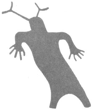 Petroglyph figure