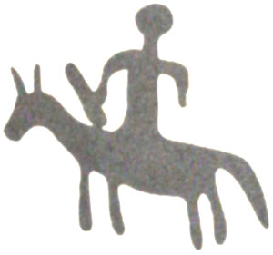 Petroglyph figure