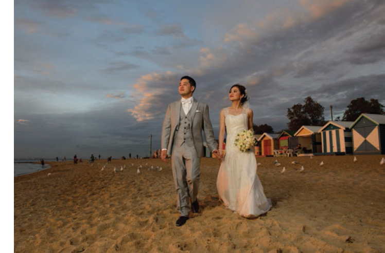 For these beach portraits...