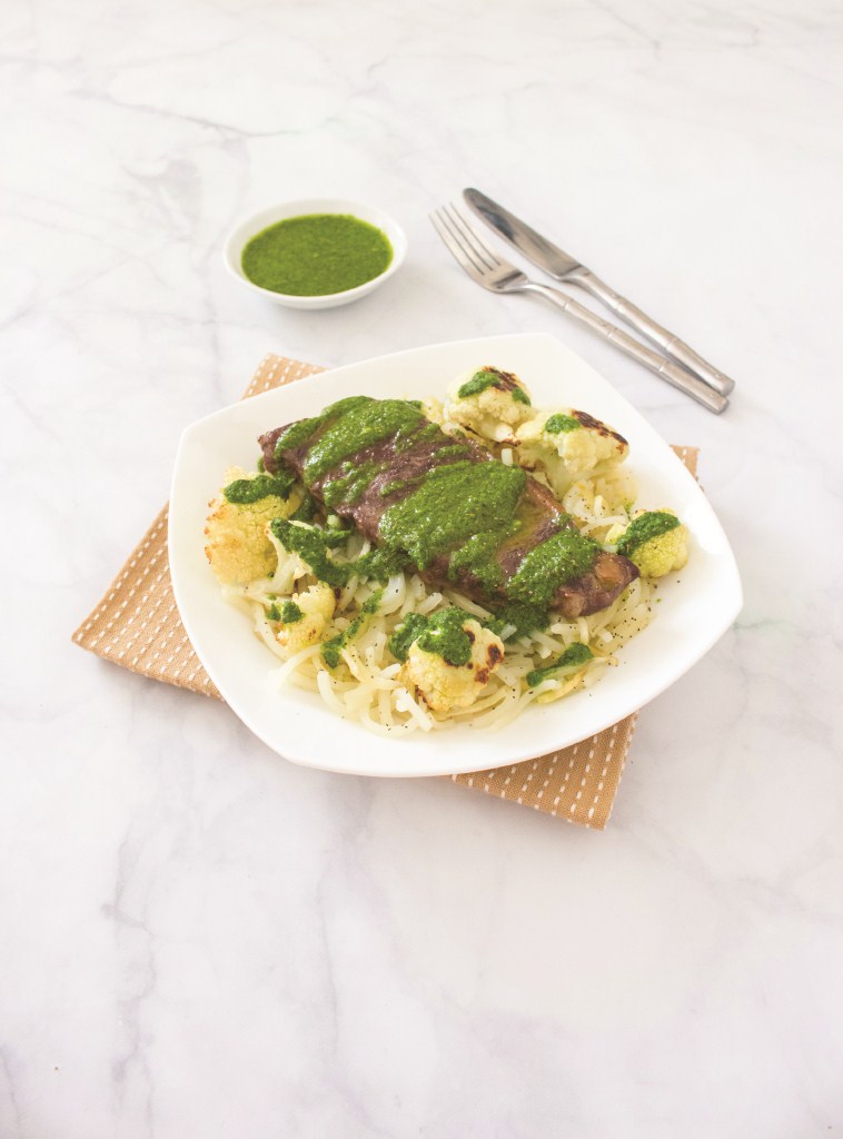 9781440594380 Kale Chimichurri Steak