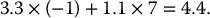 numbered Display Equation