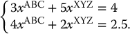 numbered Display Equation