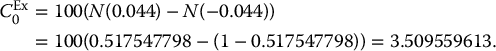 numbered Display Equation