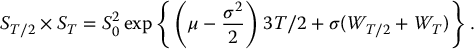 numbered Display Equation