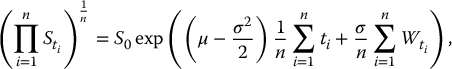 numbered Display Equation