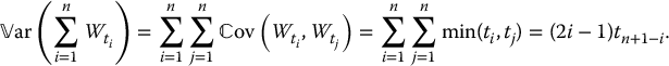 numbered Display Equation