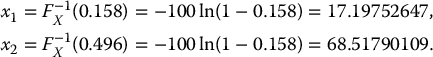 numbered Display Equation