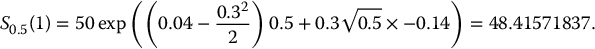 numbered Display Equation