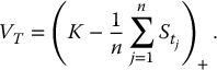 numbered Display Equation