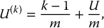 numbered Display Equation