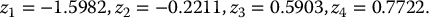 numbered Display Equation