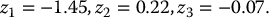 numbered Display Equation