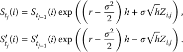 numbered Display Equation