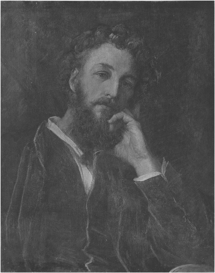 Early portrait of Lord Leighton