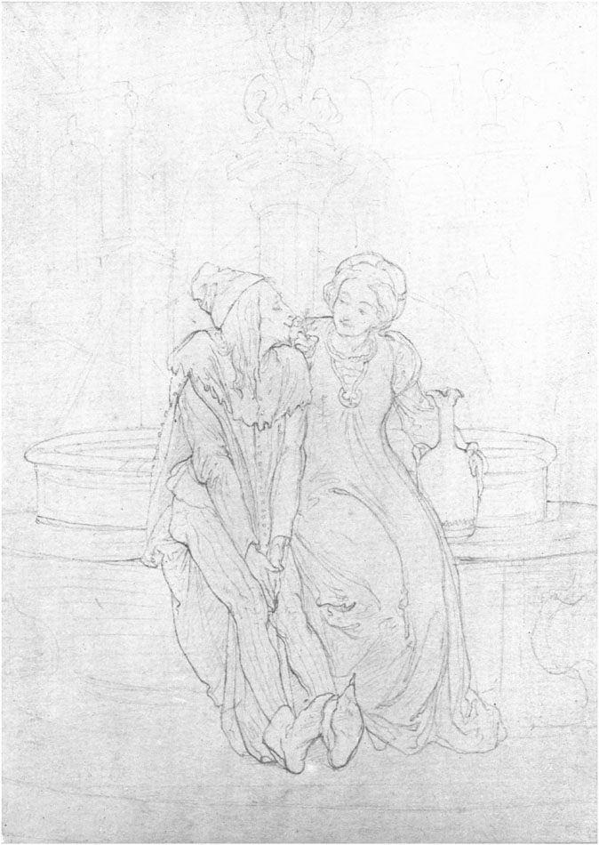 Early Comic Drawing, About 1850