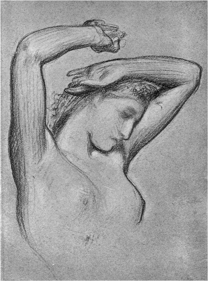 STUDY FOR "SALOME, THE DAUGHTER OF HERODIAS."