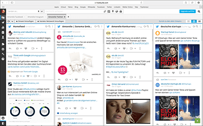 Mit Hootsuite überwachen Sie alle Ihre Social-Media-Profile auf einen Blick. (Quelle: http://hootsuite.com)