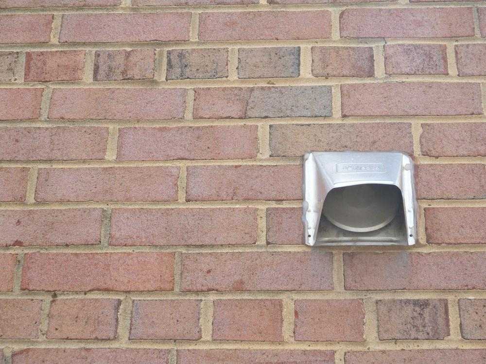 The ventilation system directs unwanted fumes outside of the building.