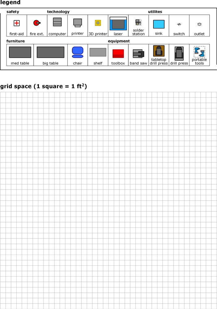 Makerspace Layout Tool.