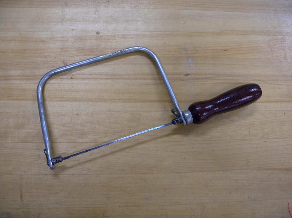 Coping saw.