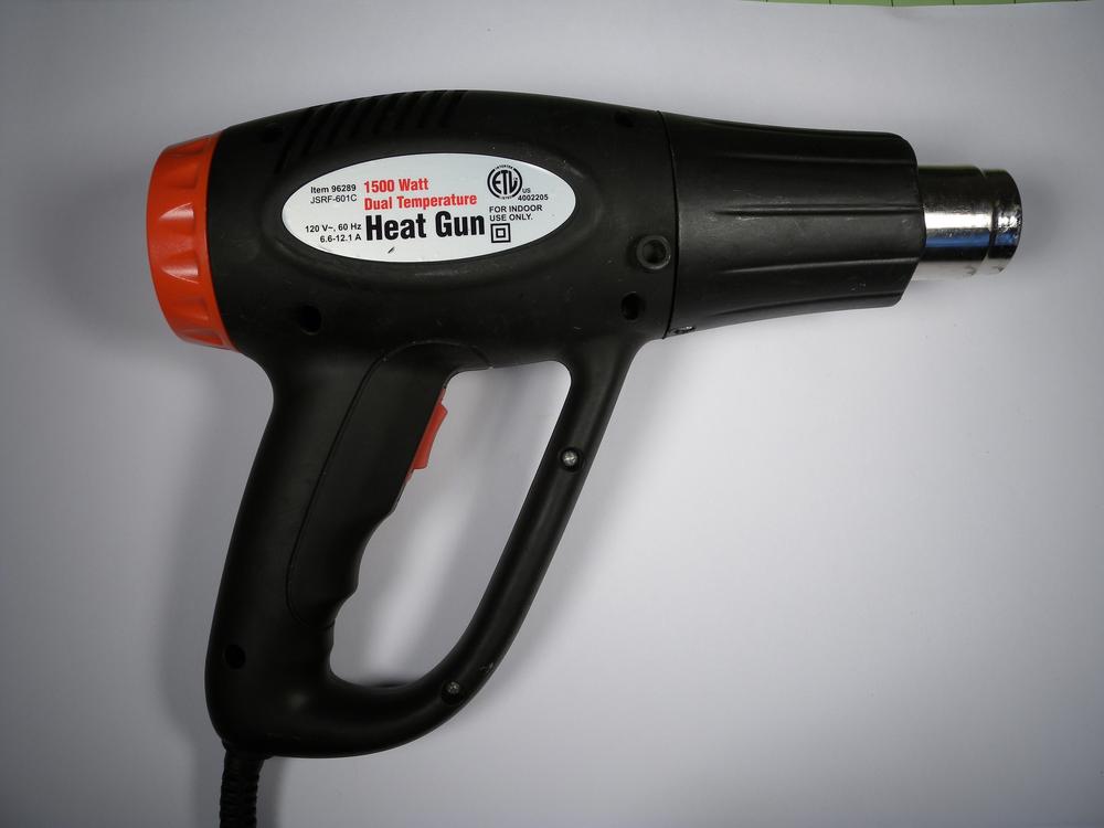 Heat gun.