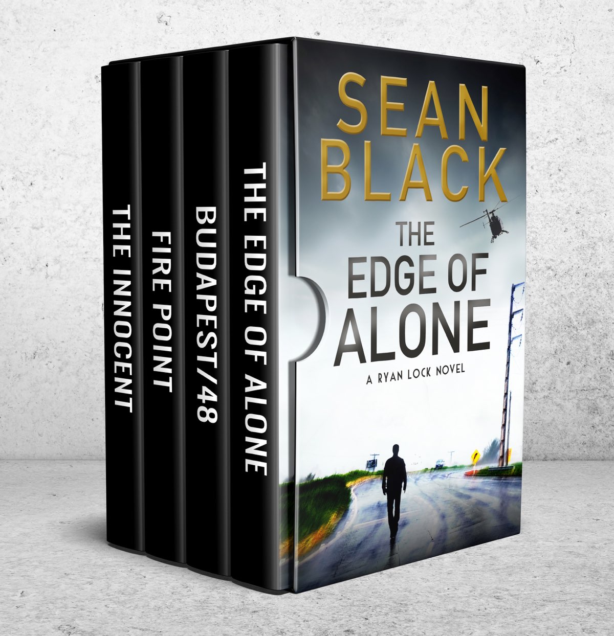 4 Ryan Lock Crime Thrillers: The Innocent; Fire Point; Budapest/48; The Edge of Alone