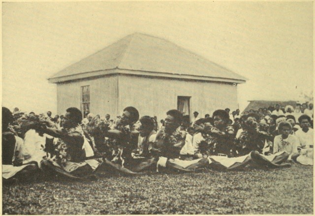 FIJIANS DANCE FROM THE HIP UP