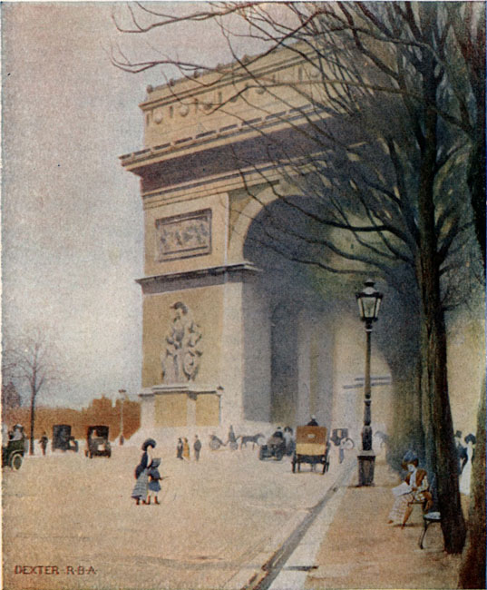 THE ARC DE TRIOMPHE DE L'ETOILE