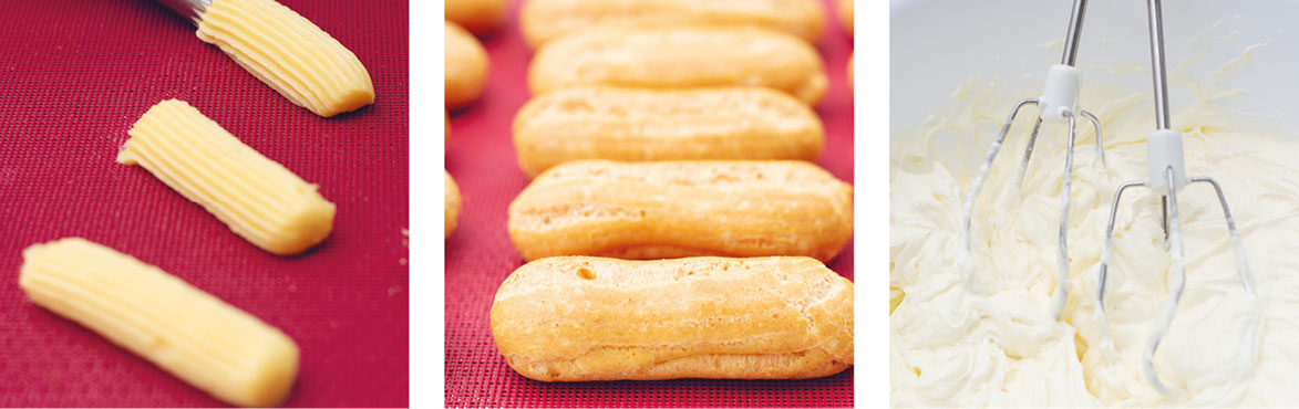 Éclair: steps di lavorazione