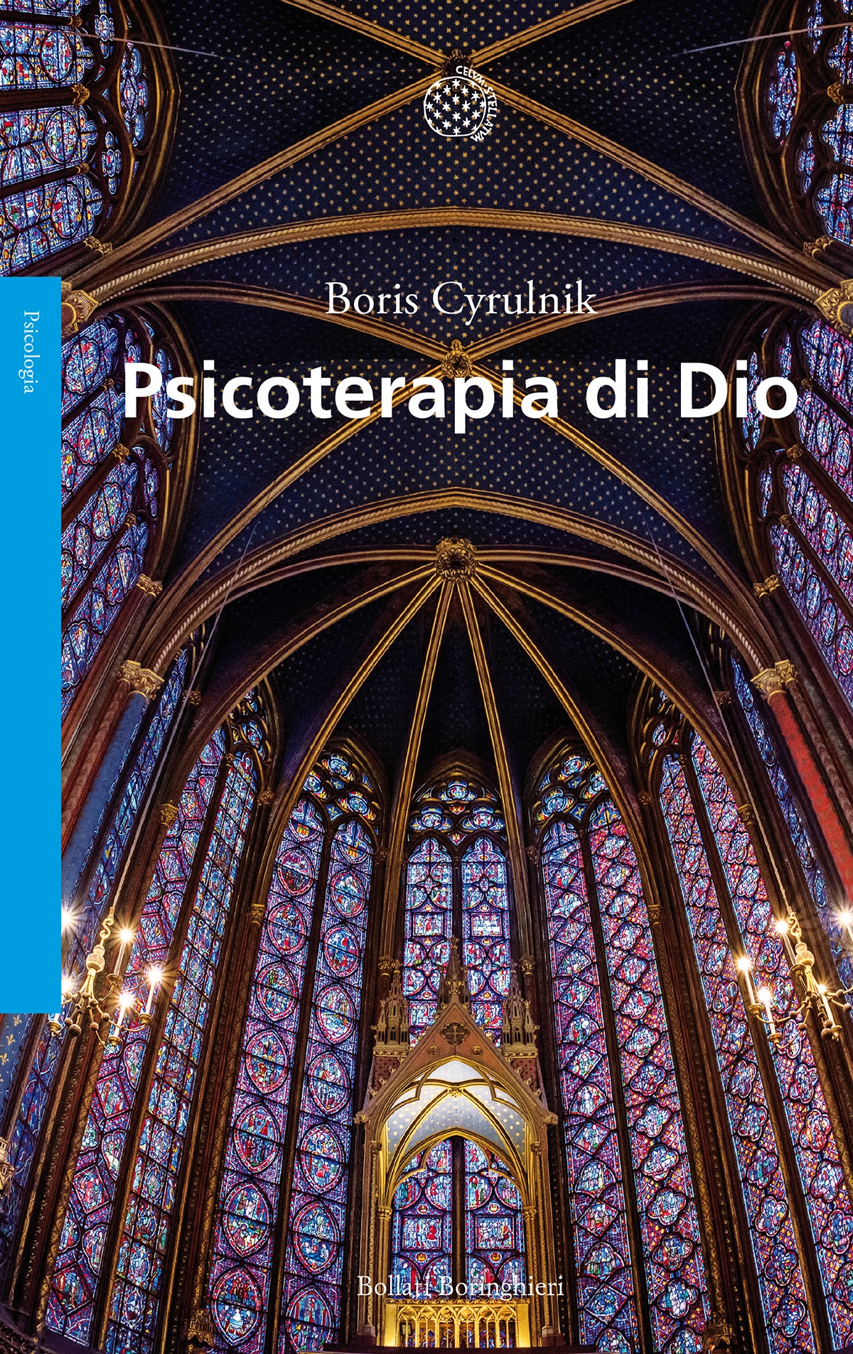 Copertina - Boris Cyrulnik: Psicoterapia di Dio. Edizioni Bollati Boringhieri.