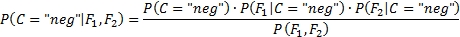 Using Naïve Bayes to classify