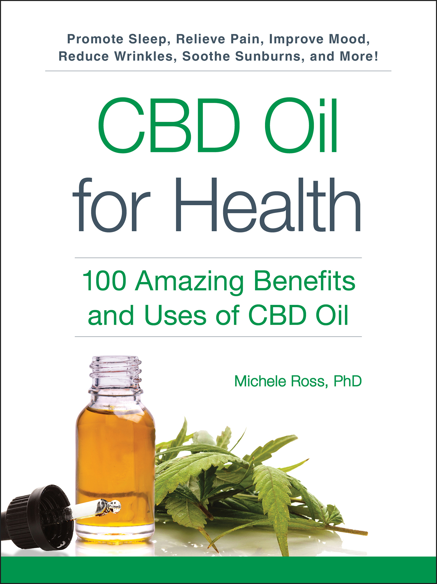 Cover: CBD Oil for Health, by Michele Ross, PhD