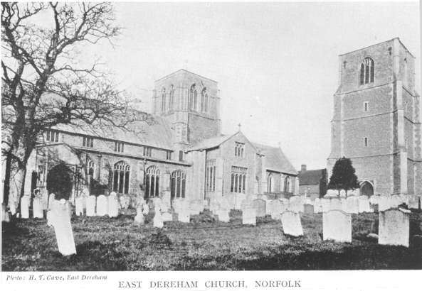 East Dereham Church, Norfolk. Photo: H. T. Cave, East Dereham