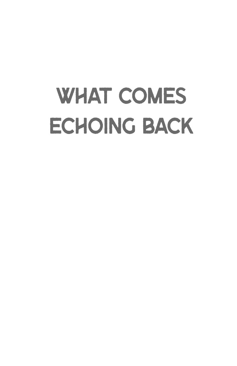 Title: What Comes Echoing Back