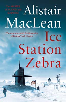 Advertisement image: Ice Station Zebra by Alistair MacLean