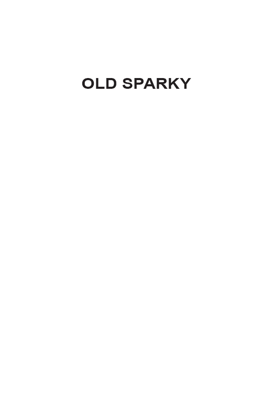 Half Title of Old Sparky