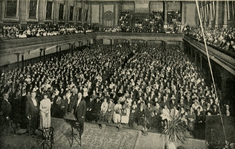  AT MELBOURNE TOWN HALL, NOVEMBER 12TH, 1920.