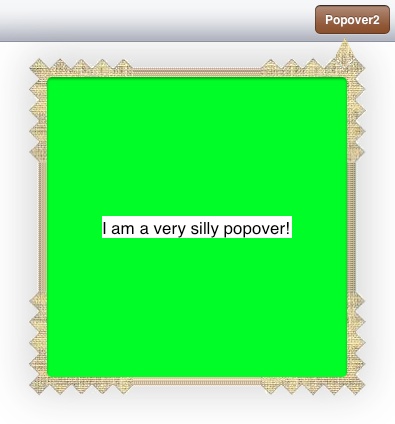 A very silly popover